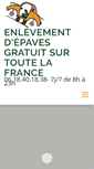 Mobile Screenshot of enlevementepave-gratuit.com
